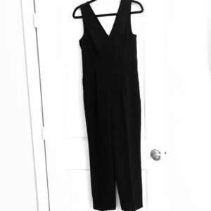 Express  Sleeveless  Black Jumpsuit